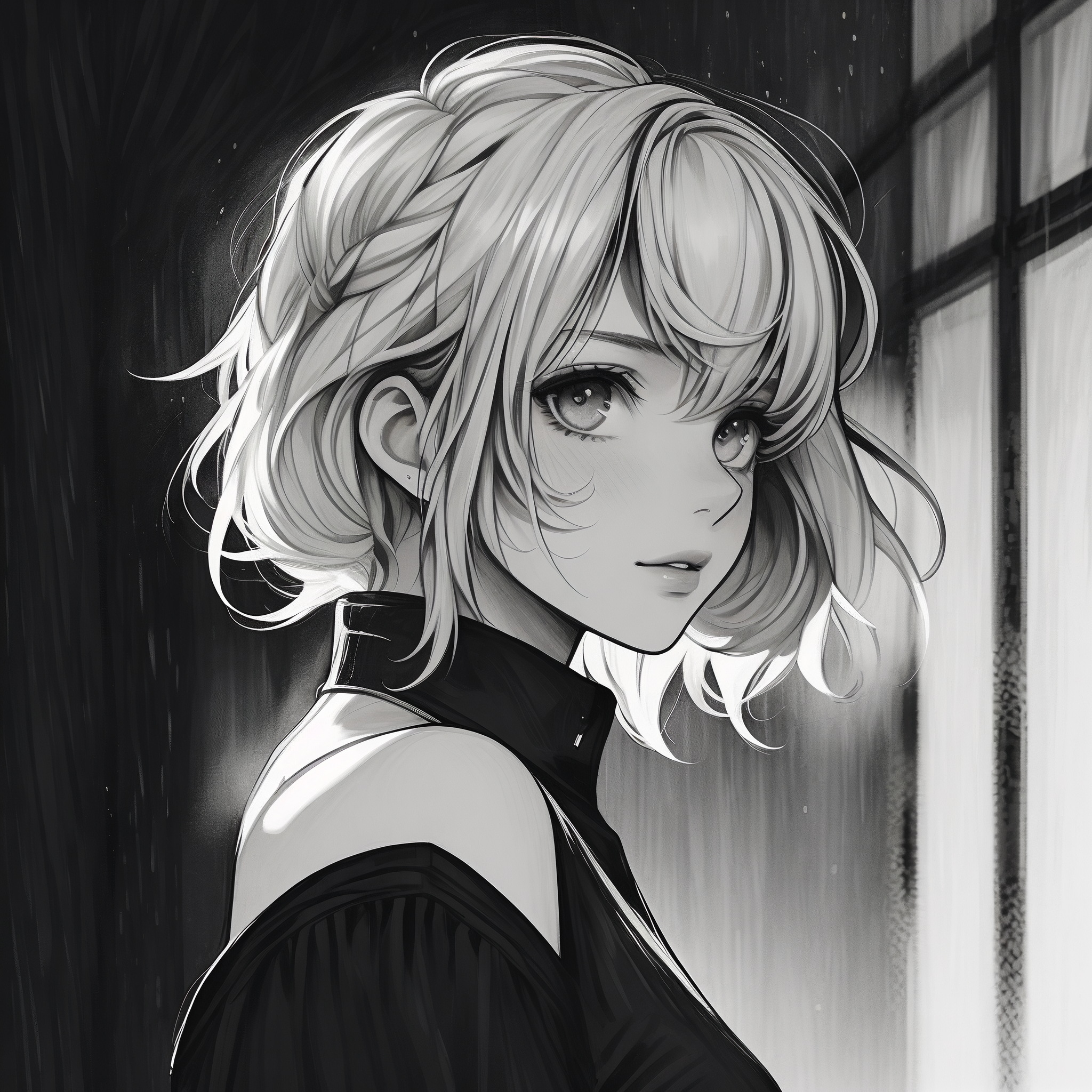 冷酷动漫女生头像，风格、流行背后的文化探索